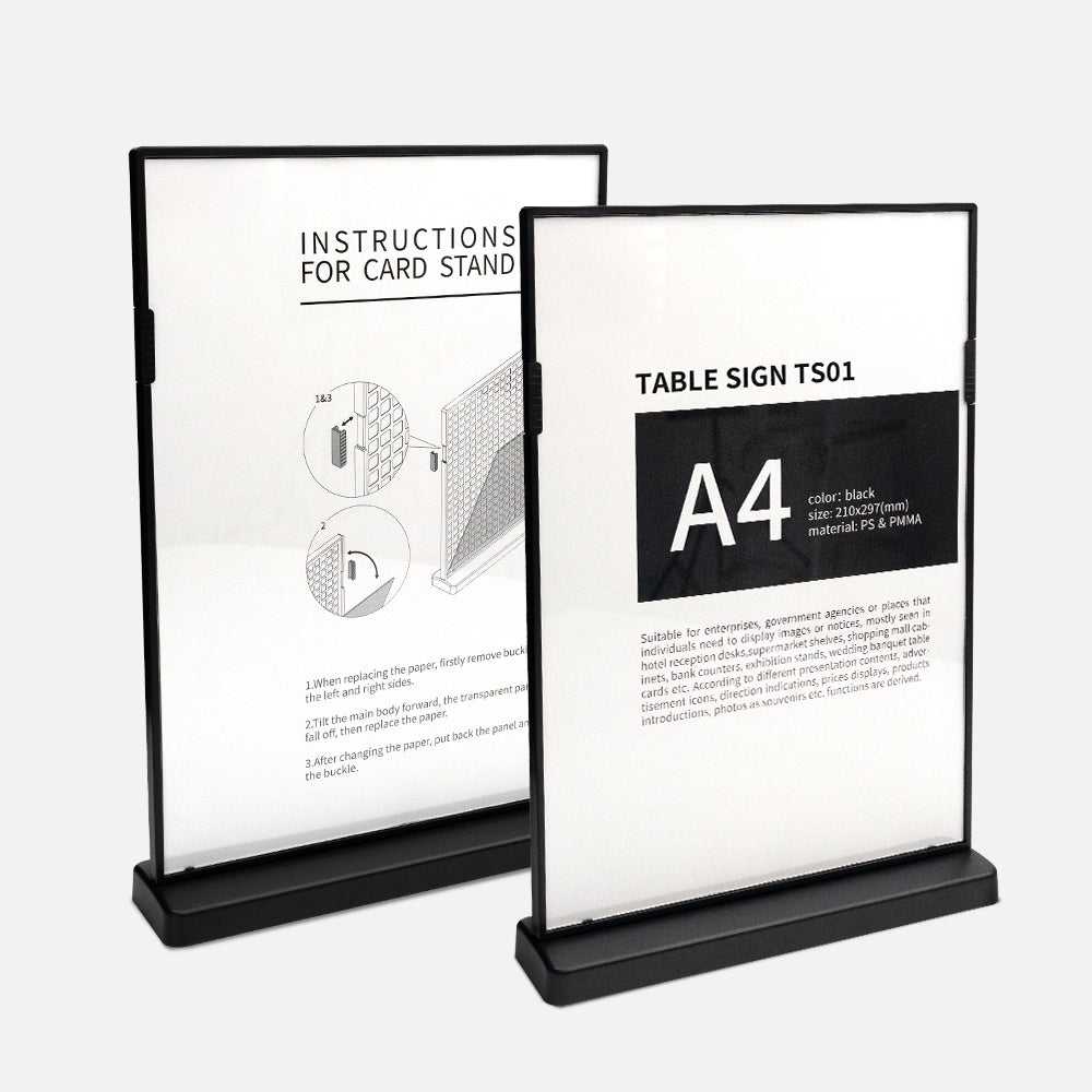 Table Sign TS01 01 at-show