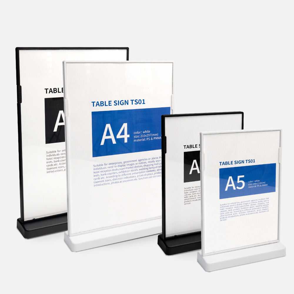 Table Sign TS01 03 at-show