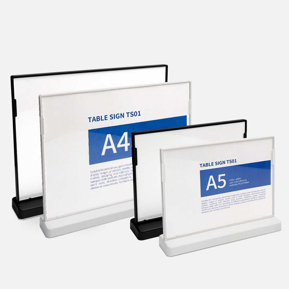 Table Sign TS01 04 at-show