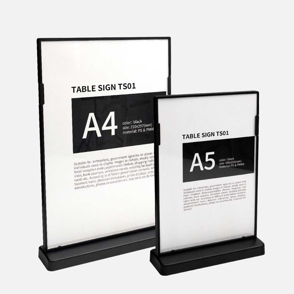 Table Sign TS01 05 at-show