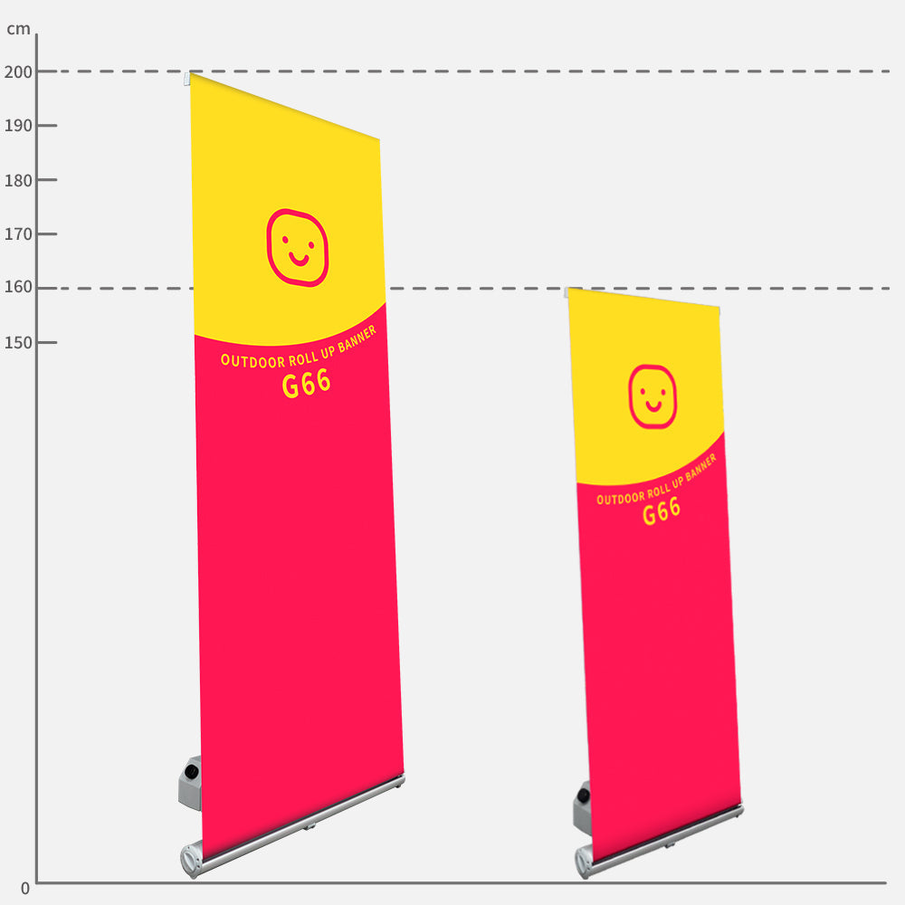 Outdoor Roll Up Banner G66 01 At-Show