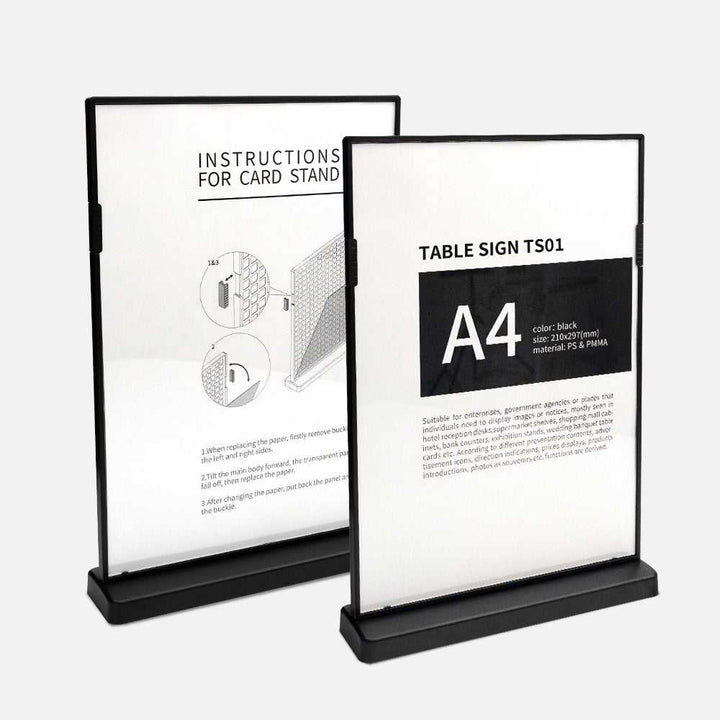 Table Sign TS01 01 at-show